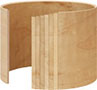 7 ply Yamaha Absolute drum shell cross section