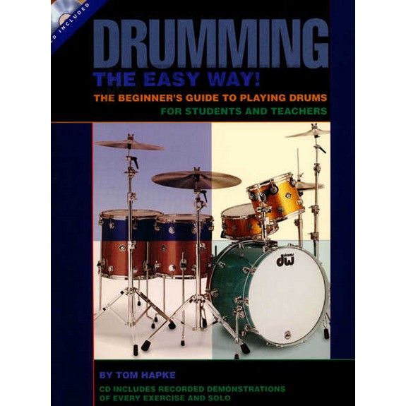 HapkeDrumming the Easy Way (CD) Drum Set Method Books with Recording