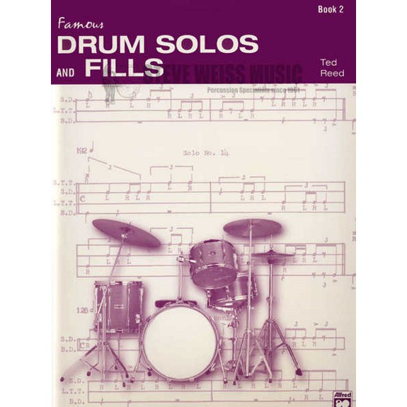 ReedFamous Drum Solos and Fills Drum Set Method Books Drum Set