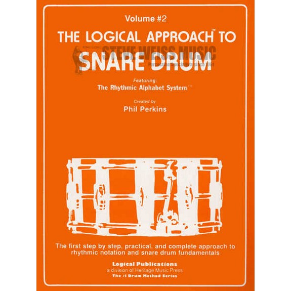 PerkinsLogical Approach to Snare Drum Vol. 2 Snare Drum Method Books