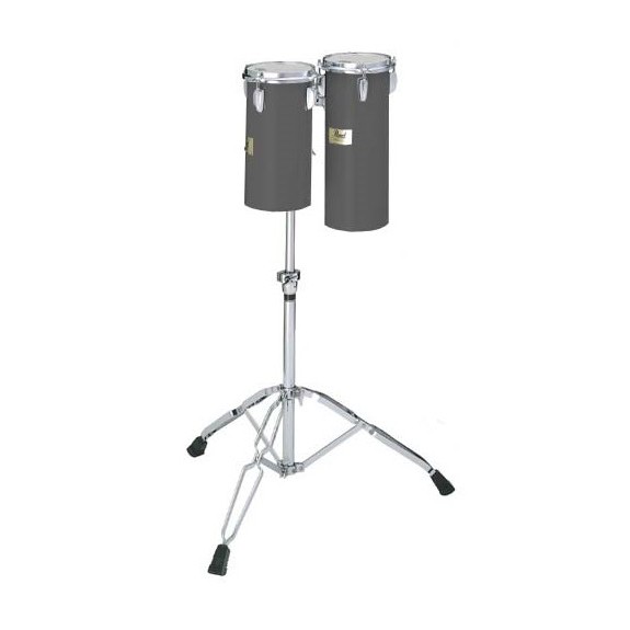 Pearl Rocket Toms Black Set of 2 (Small) Concert Toms Concert