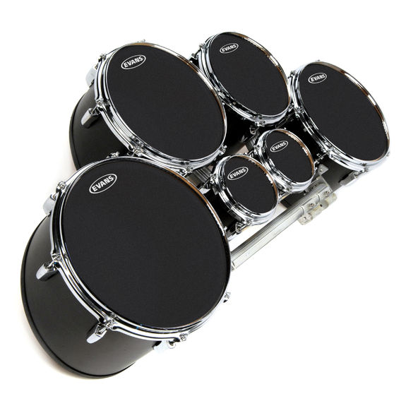 Evans MX Black Marching Tenor Heads Marching Tenor Drum Heads Steve evans-mx-black-marching-tenor-heads-marching-tenor-drum-heads-steve