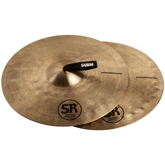 Sabian 18" SR2 Heavy Crash Cymbal Pair Hand Cymbals Steve Weiss Music