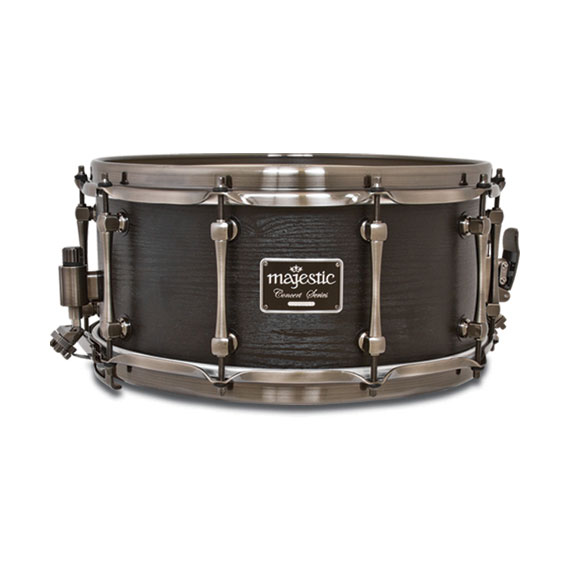 Majestic Concert Black Series Snare Drum 14x5 Maple Majestic