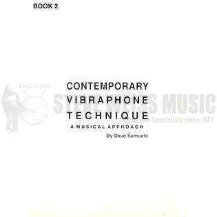 Contemporary Vibraphone Technique - Book 2 by Dave Samuels ... Contemporary Vibraphone Technique - Book 2 by Dave Samuels ...