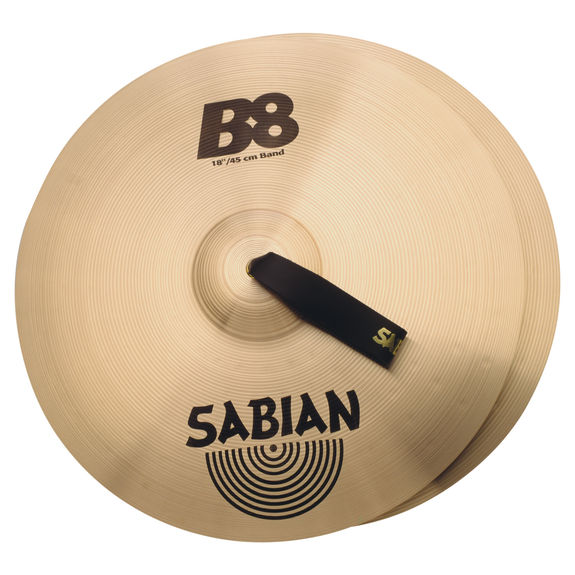 Sabian 18" B8X Band Cymbals Hand Cymbals Steve Weiss Music