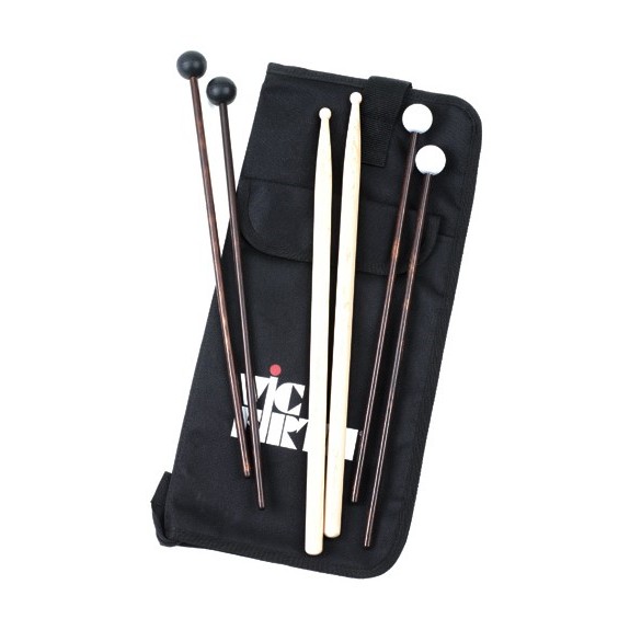 Vic Firth EP1 Elementary Education Pack Drumstick Packs, Mallet Packs Sticks/Mallets/Beaters